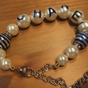 Pearl Letter Bracelet